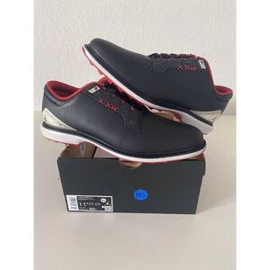 Men’s Sz 11.5 Nike Air Jordan ADG 5 Low Spikeless Golf Shoe Black Red FQ7874-001